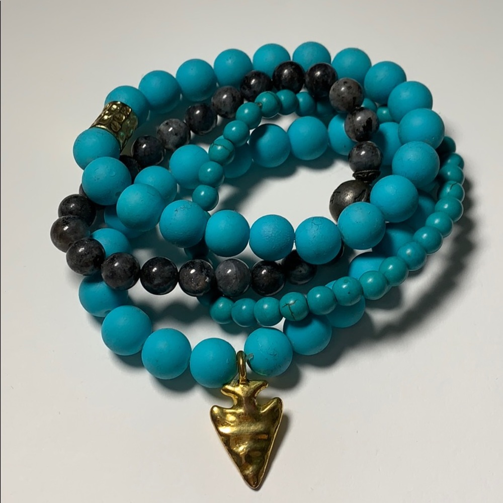 Turquoise Set of Bracelets